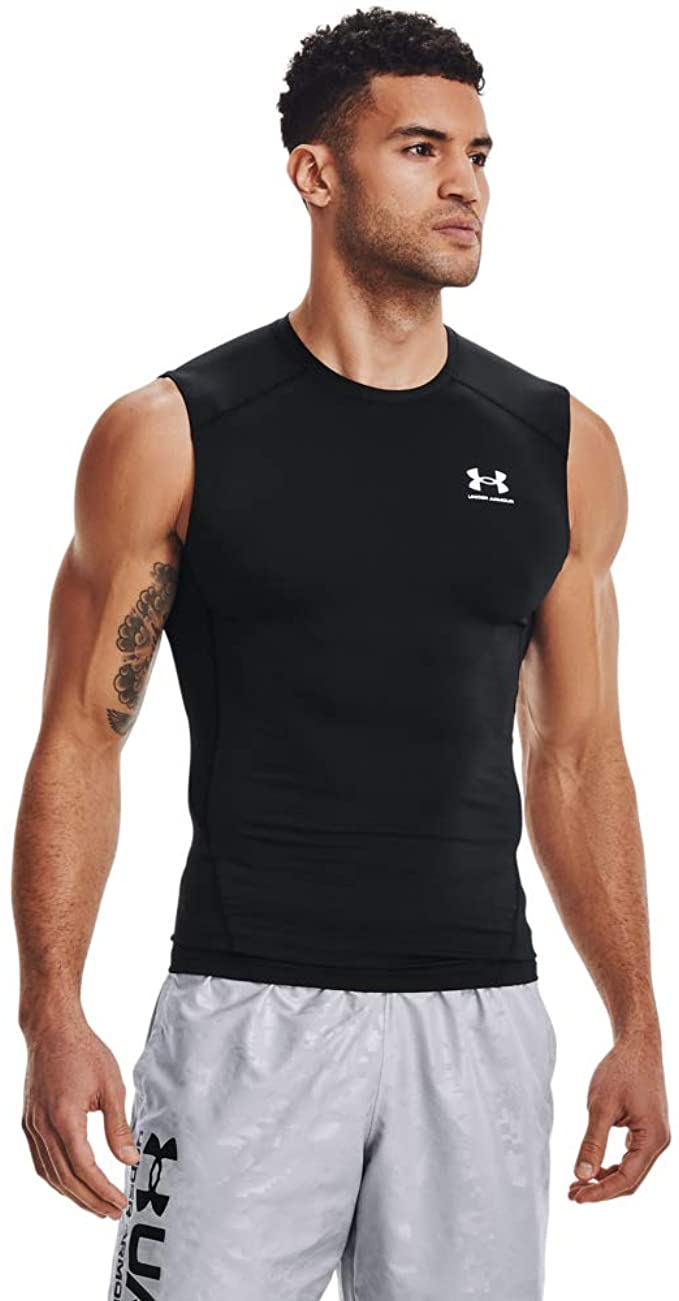 Under Armour Men's HeatGear Compression Sleeveless T-Shirt