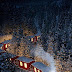 Christmas Train Wallpaper for iPhone and Android 