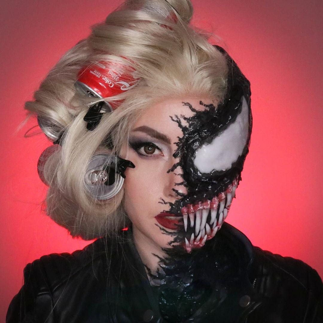 Crazy Venom Makeup 
