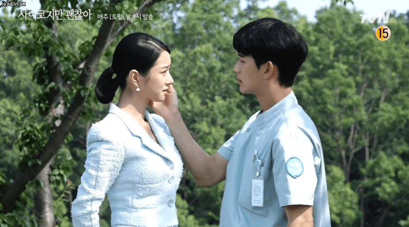 Loạt khoảnh khắc thính triền miên của Kim Soo Hyun - Seo Ye Ji ở hậu trường Điên Thì Có Sao - Ảnh 5.