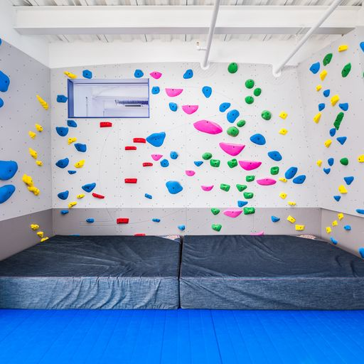 another angle of rock wall