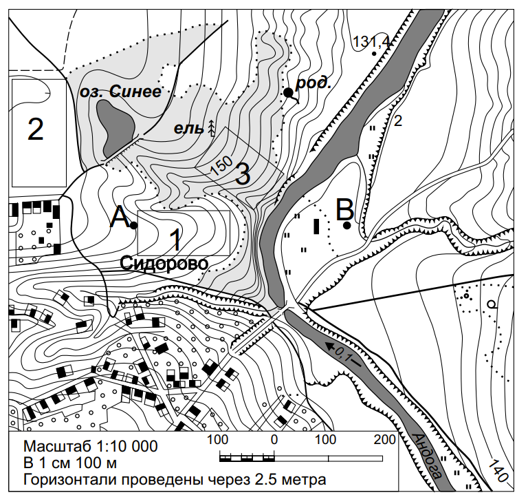 Топографическая карта рельефа. Река Андога на топографической карте. Карта рельефа местности. Рельефная топографическая карта. Профиль рельефа местности.
