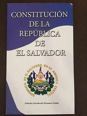 LA CONSTITUCION DE la republica de el salvador $6.99 - PicClick