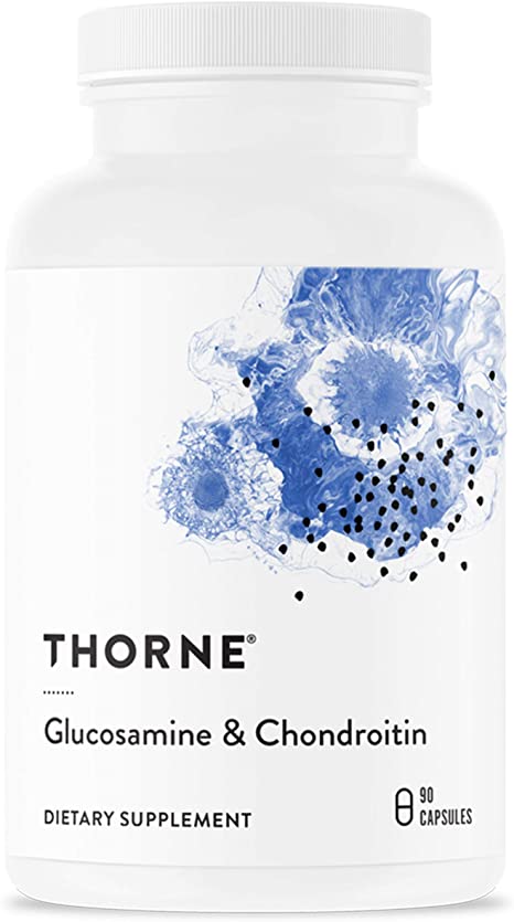 Thorne Research - Glucosamine & Chondroitin - Support to Maintain Healthy Joint Function and Mobility - 90 Capsules