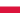 Drapeau : Pologne