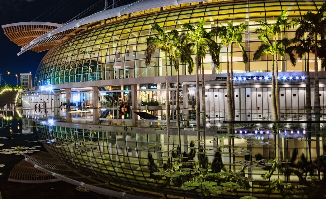 the shoppes at marina bay sands flyspaces