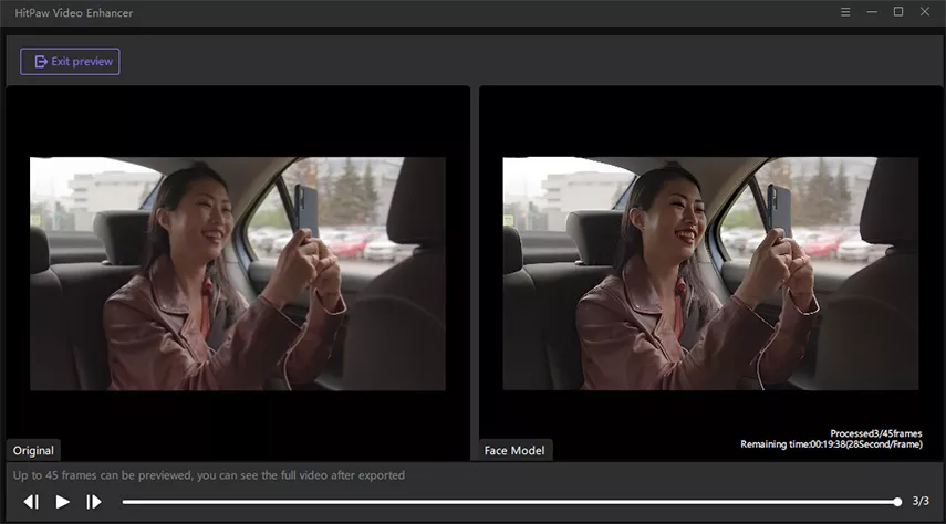 AI Video Quality Increaser Tool