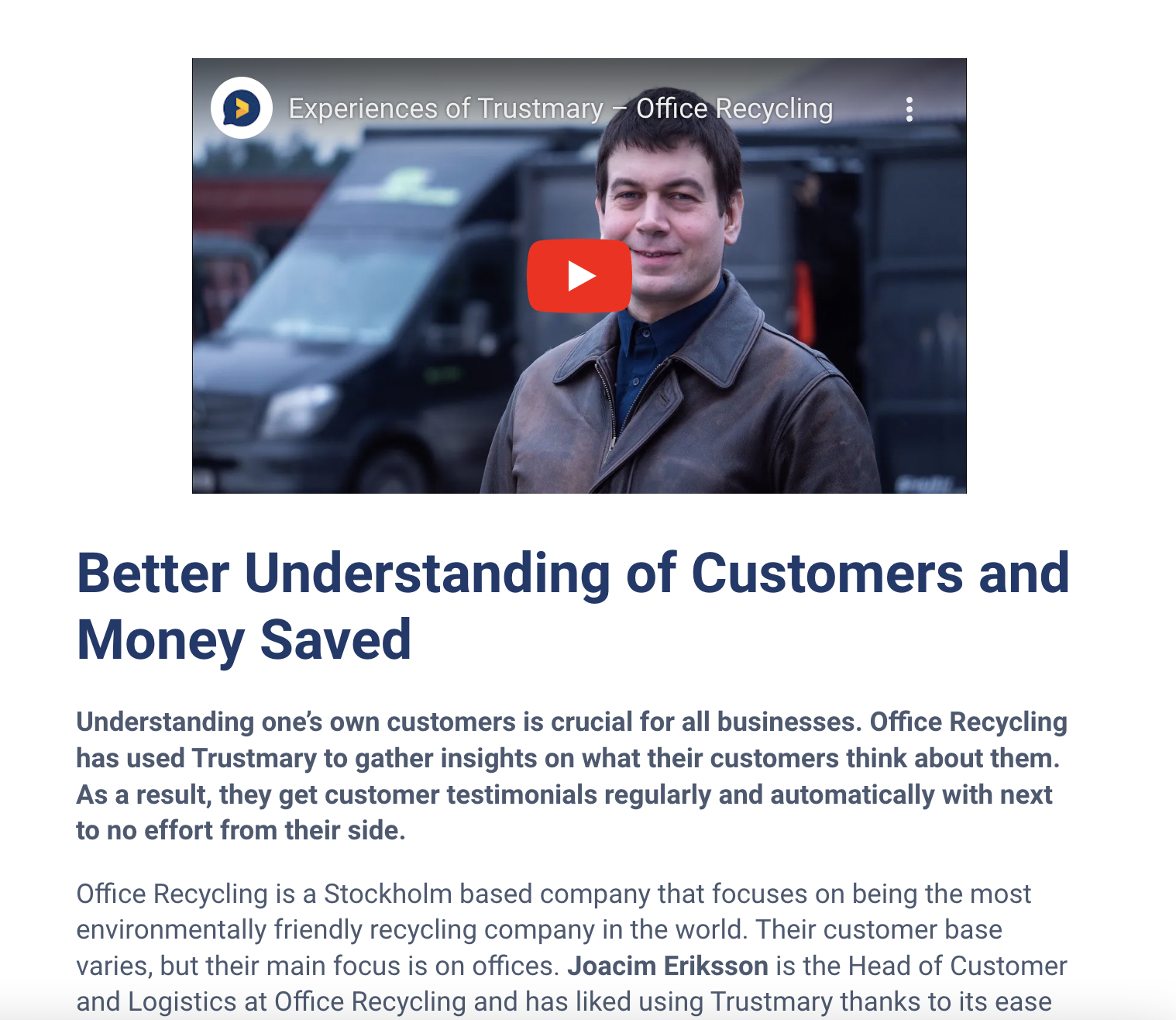business case study example