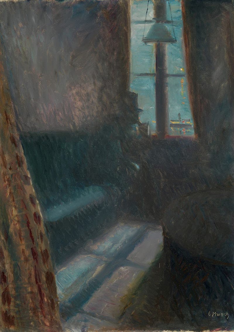 Night in Saint-Cloud, 1890, oil on canvas