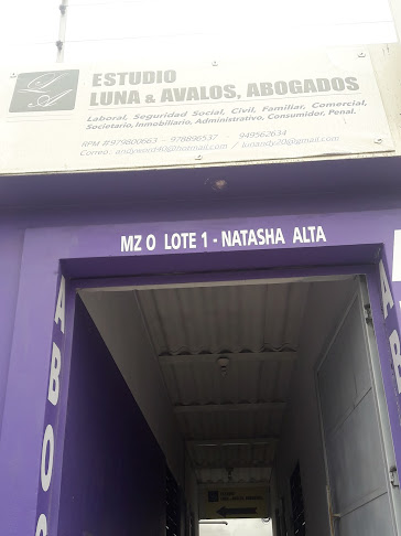 Opiniones de Estudio Luna & Avalos, Abogados en Trujillo - Abogado