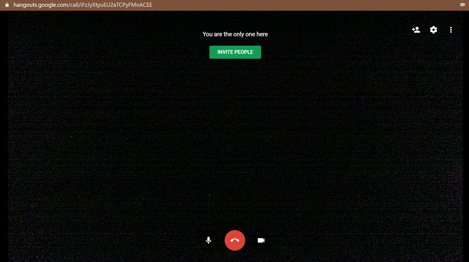 How to use Google Hangouts: Google hangouts in web browser