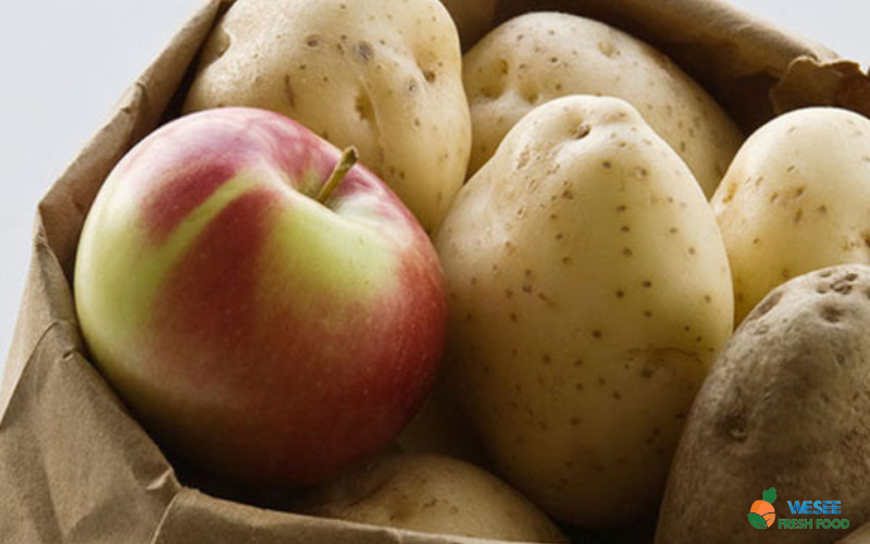 Táo và khoai tây - Hai loại trái cây và rau củ “tương trợ” rất tốt cho nhau