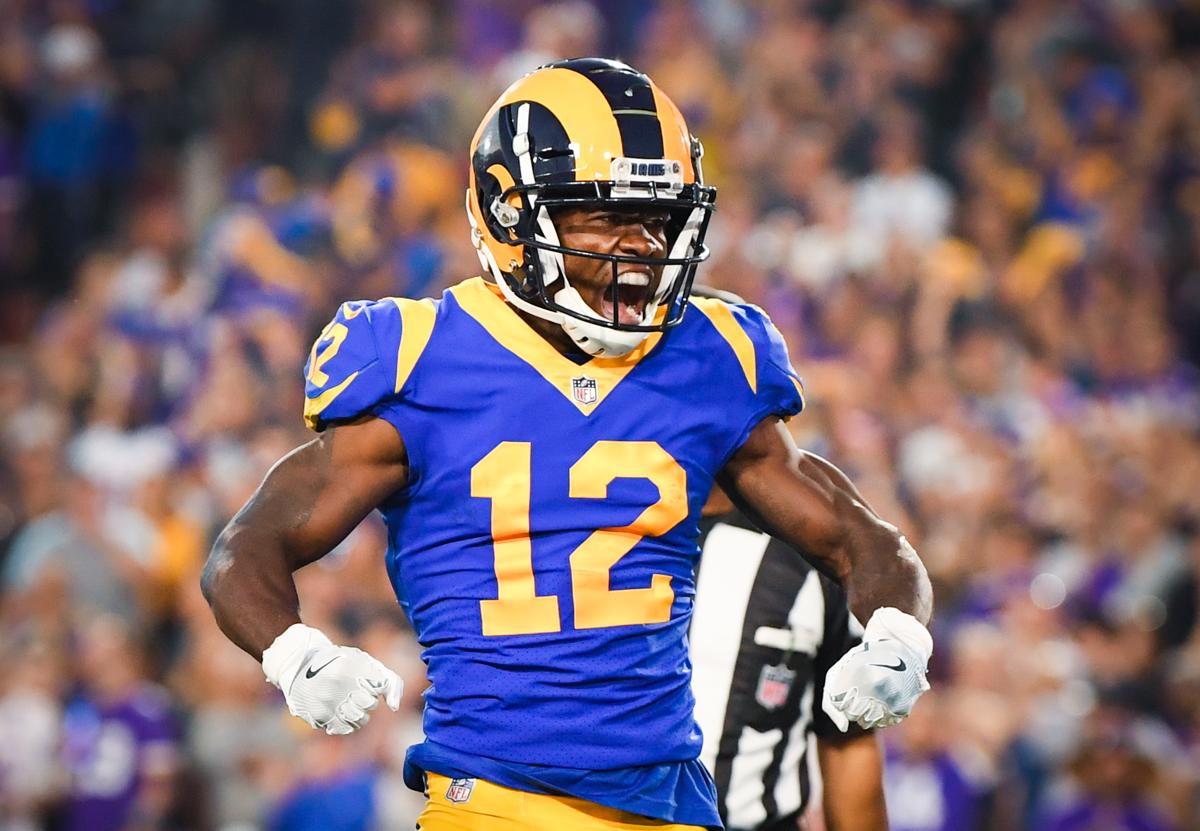 Image result for brandin cooks pats - rams jersey swap