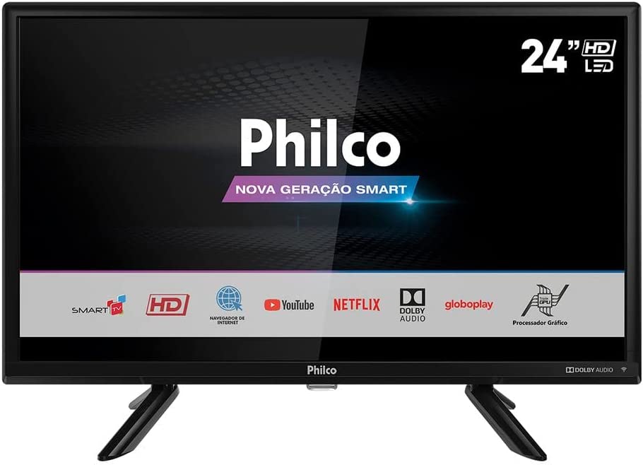 Smart TV Philco LED 24” HD PTV24G50SN