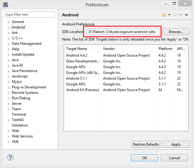 D:\Rakesh Chityala\Appium\Docmantation\SCREEN SHOTS\SDK installatio Steps\Prefrences_.png