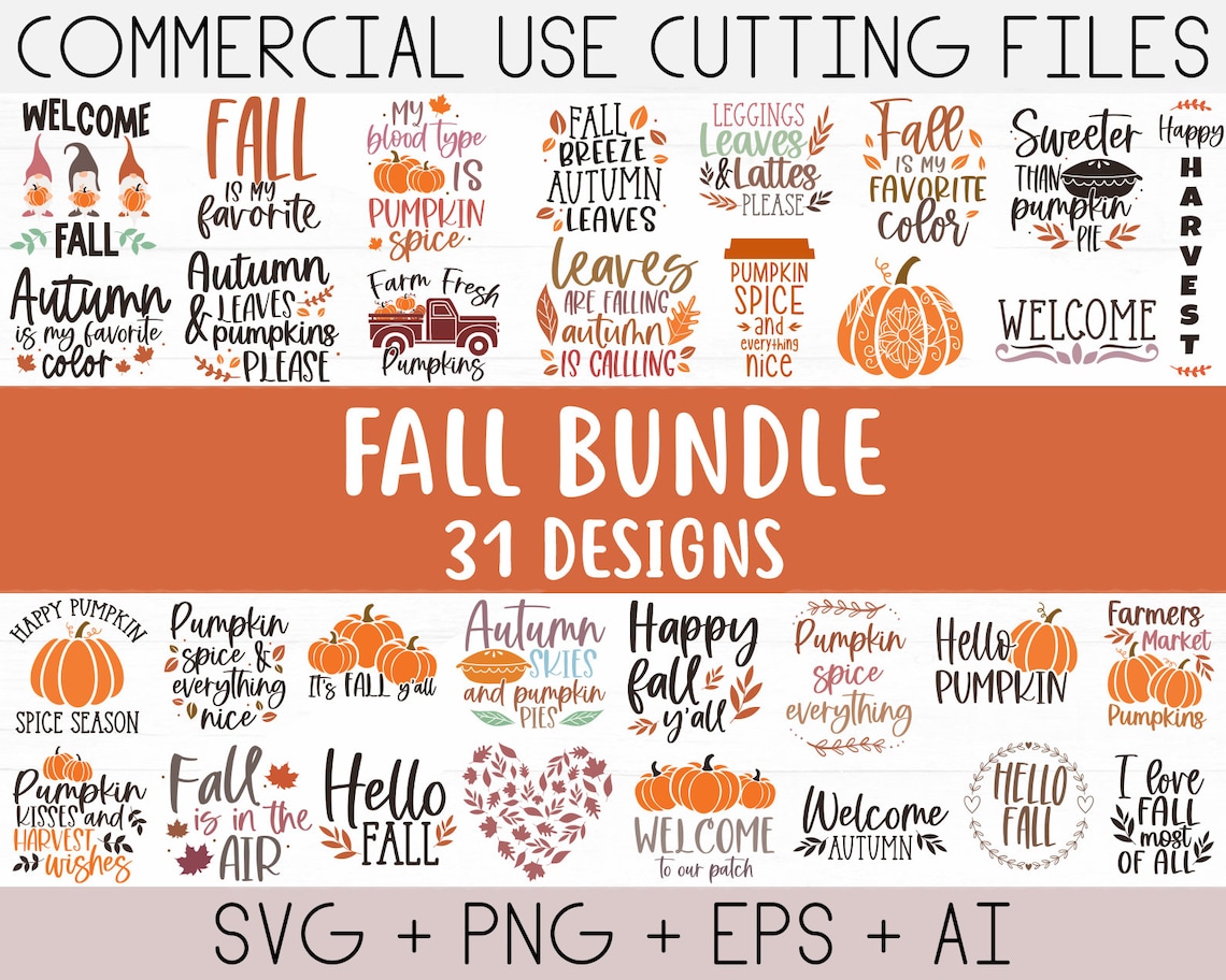 Fall SVG Bundle from CitraGraphics