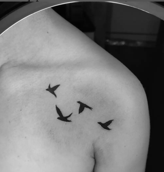 60 Sparkling Birds Tattoo Ideas And Design For Chest That Will Look ...