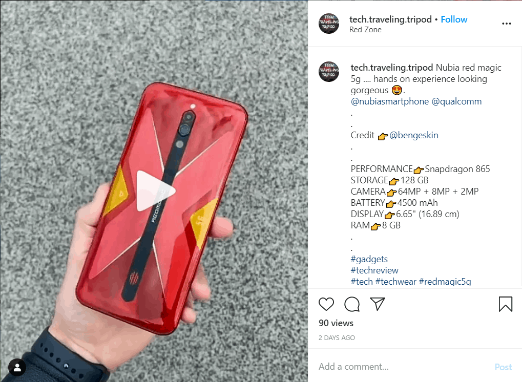 product review instagram
