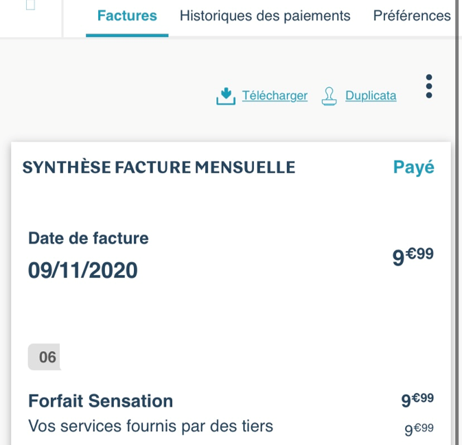 Mes factures et ma conso  Assistance Bouygues Telecom