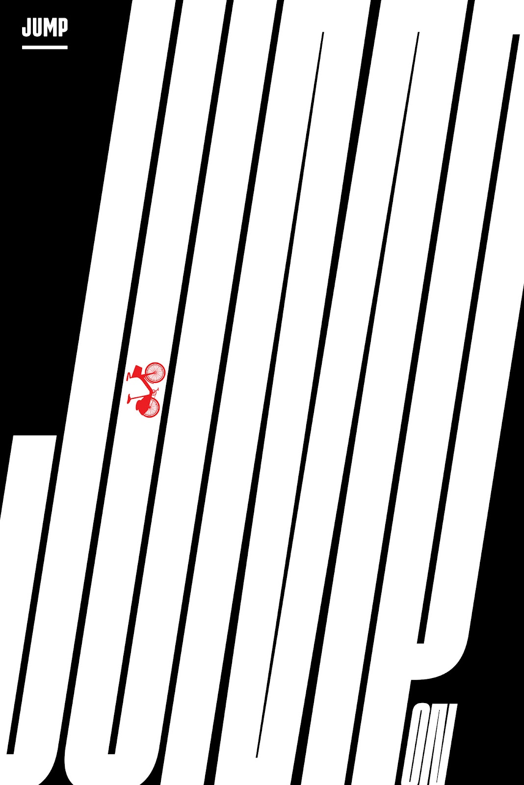 Fietsen branding campagne Fietsen grafisch ontwerp Juan Carlos Pagan sprong OOH typografie  