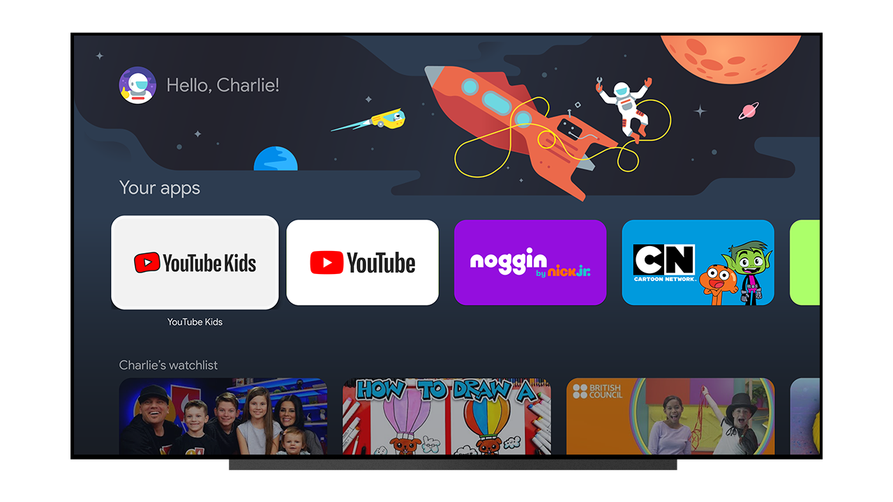Make Google TV more you with personalized profiles