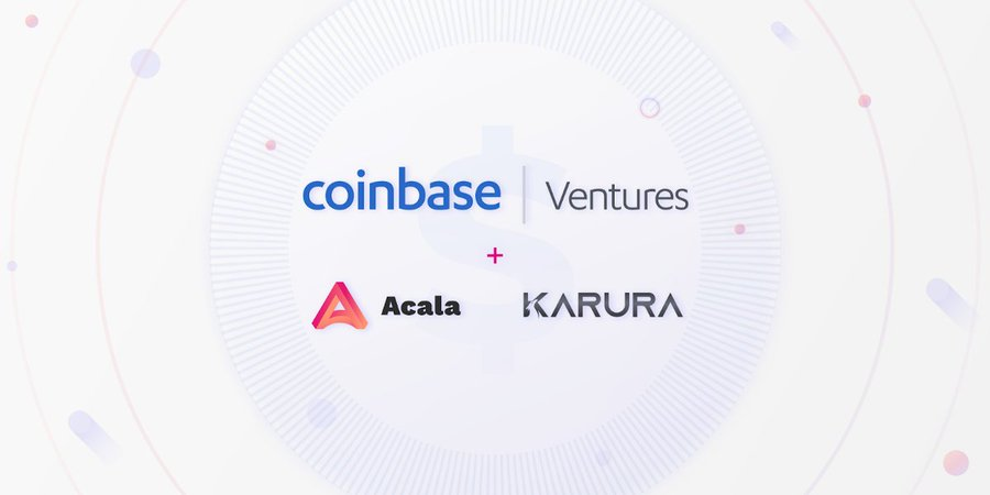 Acala and Karura backed by Coinbase Ventures