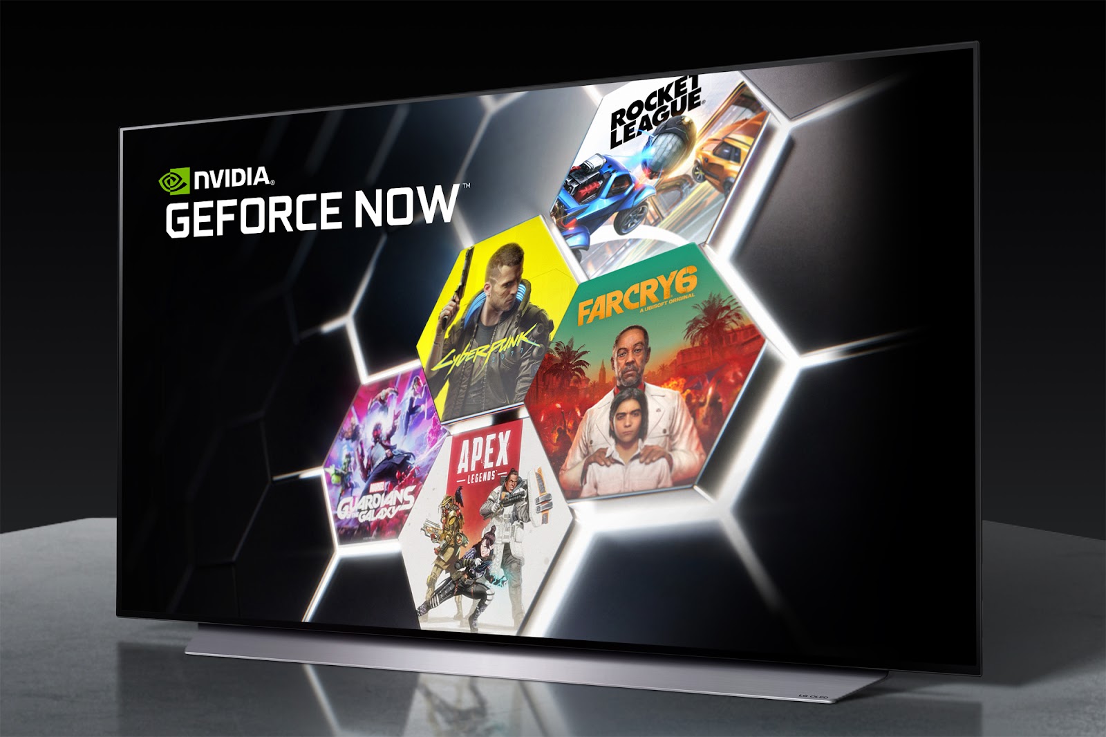 LG TV with Nvidia G-Force Now 