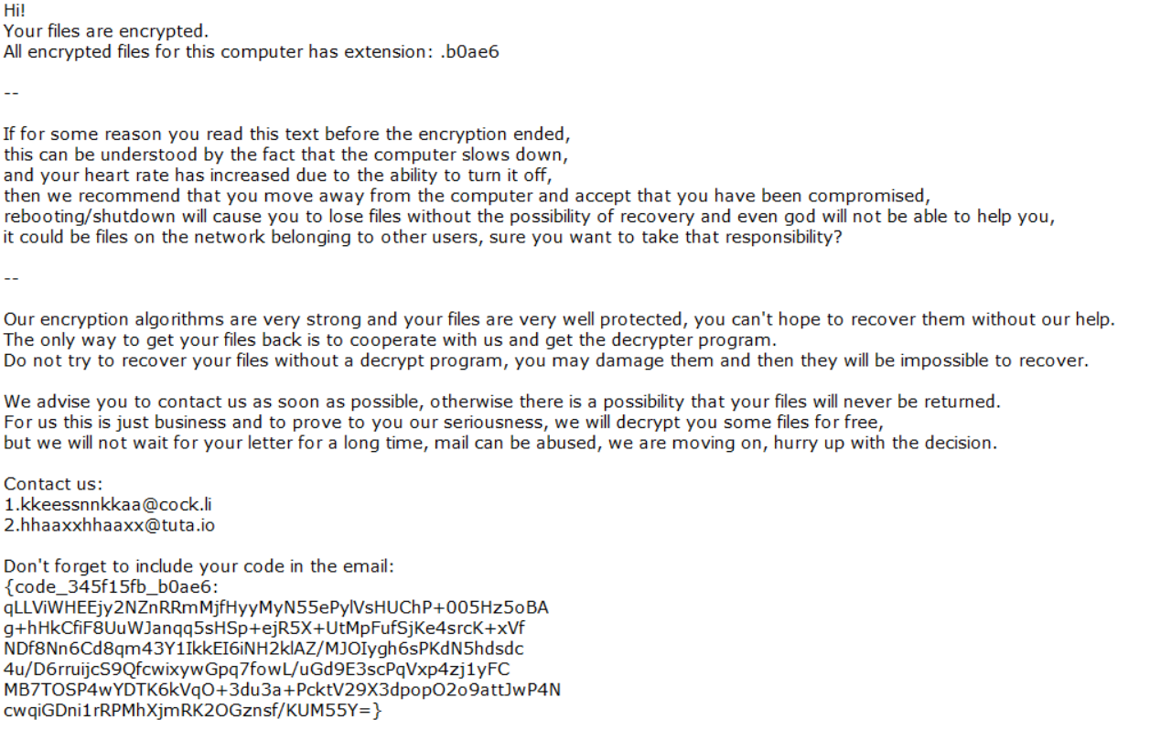 Netwalker Ransomware