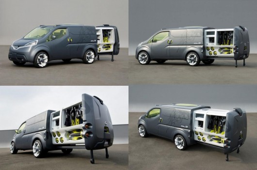 Just as Nissan's NV200 concept (pictured above) was exactly that, transforming an existing...