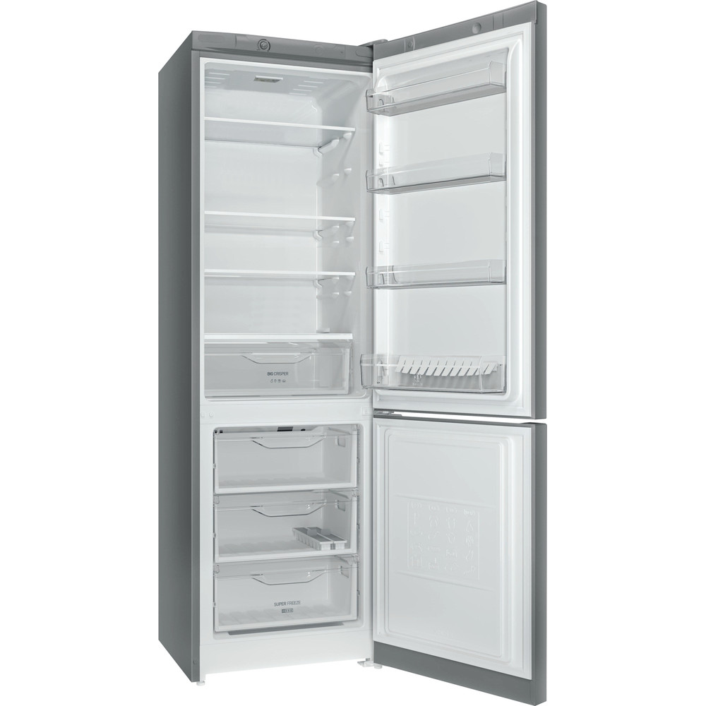 Холодильник Indesit DS3181SUA с открытыми дверцами