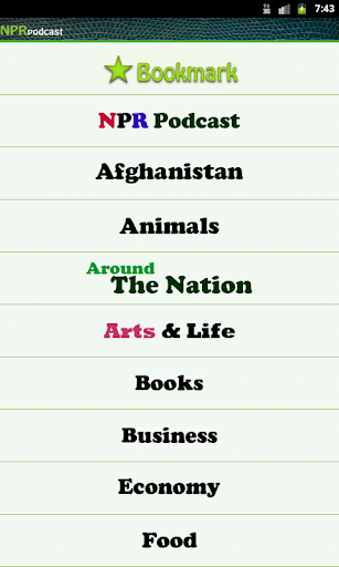 NPR podcast apk