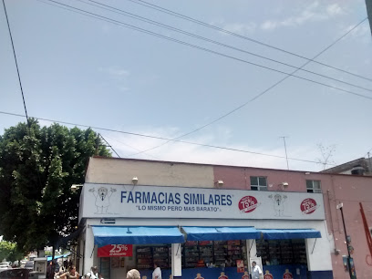 Farmacias Similares Calle Damian Carmona 1106, Santiago Del Rio, Barrio De Santiago, 78049 San Luis, S.L.P. Mexico