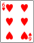 Playing card heart 6.svg