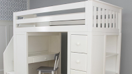 Mini Loft Bed With Desk