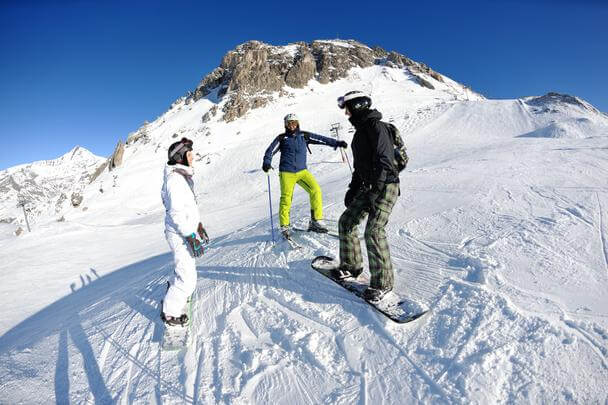 Colonie de vacances ski