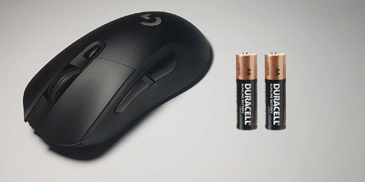 A gaming mouse that’s not working may be due to its batteries being flat.