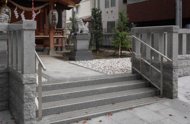 The shrine’s entrance
