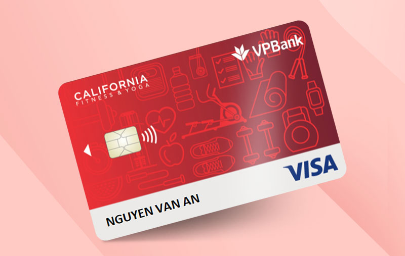 VPBank California Fitness Visa Platinum