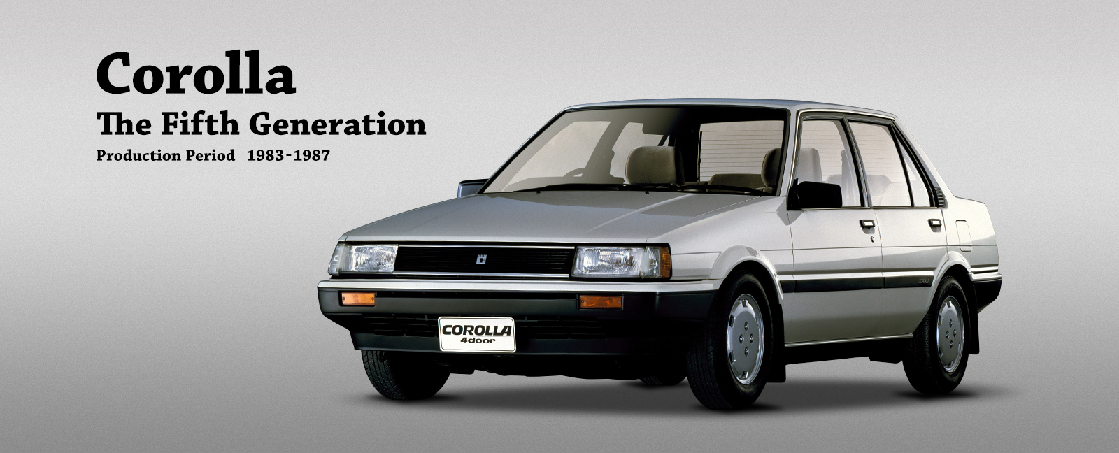 Fifth Generation Toyota Corolla. Known for their custom lineup, and reliability.