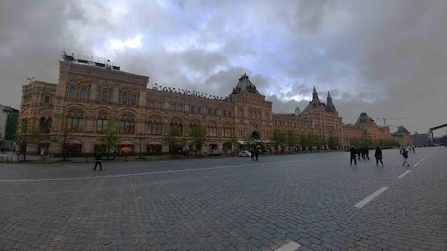 GUM from the Red Square, Moscow