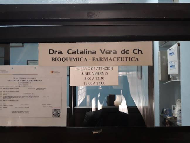 Opiniones de Laboratorio Clinico Dra. Catalina Vera en Cuenca - Laboratorio