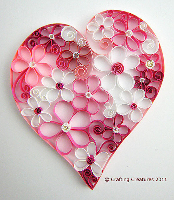 Heart wall art, DIY Valentine’s Day Decor