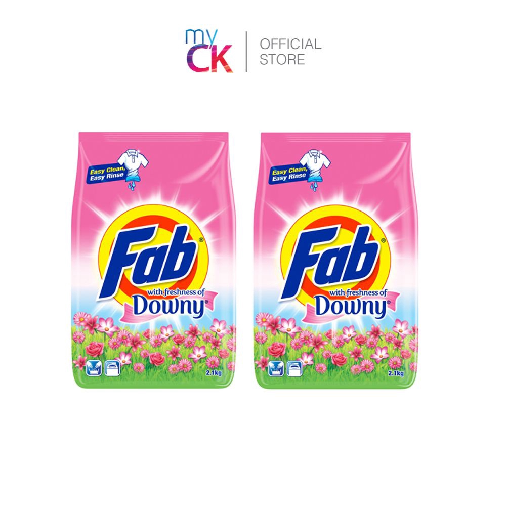 Fab Laundry Powder Detergent With Freshness of Downy