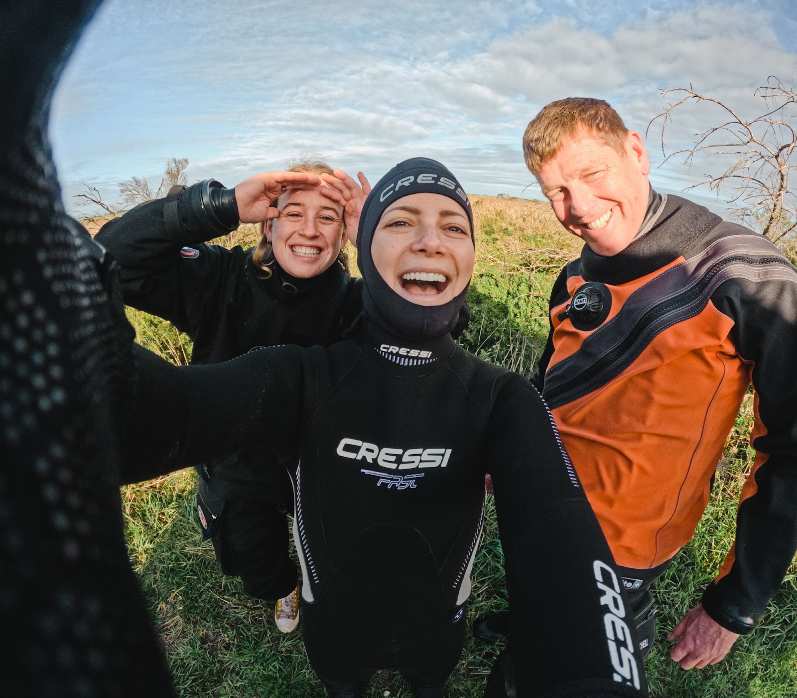 The Dive Experience team in Mt. Gambier, South Australia