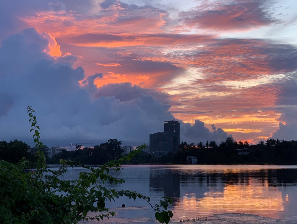 Sunset at Inya Lake