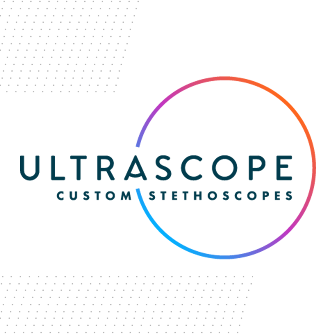 May be an image of text that says 'ULTRASCOPE CUSTOM USTOMSTETHOSCOPES STETHOSCOPES'