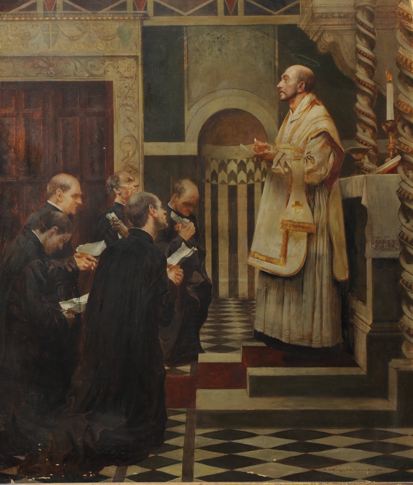 31 luglio, sant’Ignazio di Loyola (Albert Chevallier-Tayler)