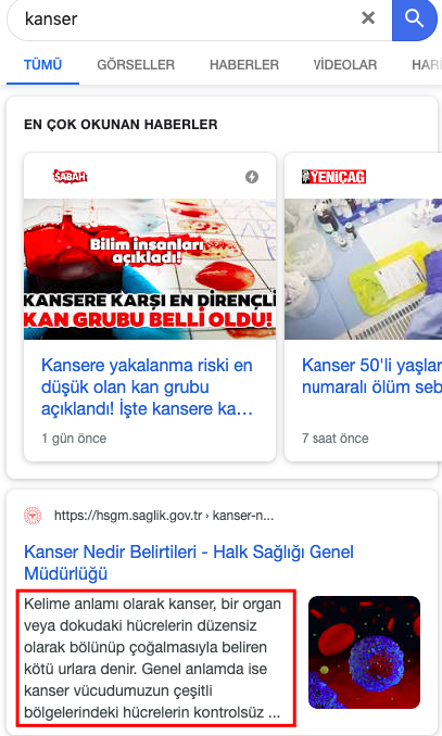 mobil meta açıklaması
