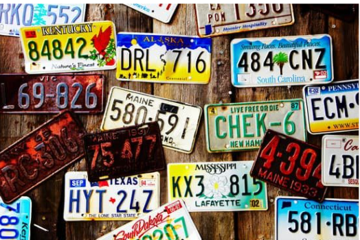 Do Motorcycles Need License Plate Lights?, The Fran Haasch Law Group, License plates from different states