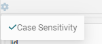 case sensitivity feature on iO 